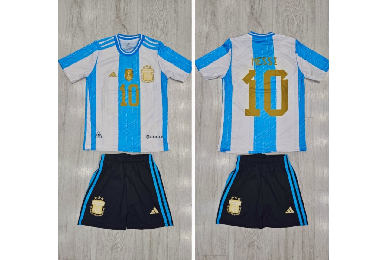 8370 Детски футболен комплект Argentina MESSI 10